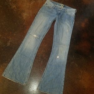 Hollister vintage 3R super flare jeans denim